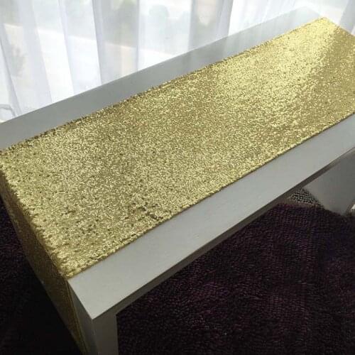 Sequin Table Runners Modern Wedding Decoration Sequin Birthday Baby Shower Party Home Tablecloths Table Cover Cloth Rectangle
