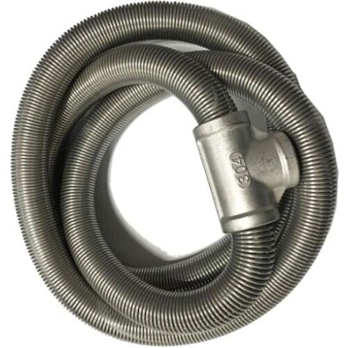 1m Helix Coil and Tee (304 Stainless) - False Bottom Replacement for Mash, Lauter, Kettle
