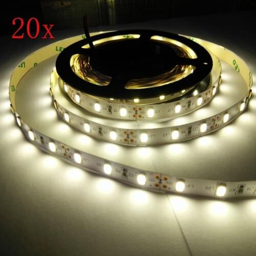 FREE DHL,Epistar 16W~18W/m,5630 100m/lot white/cold white/warm white/nature white daylight non waterproof DC12V LED Strip T-98