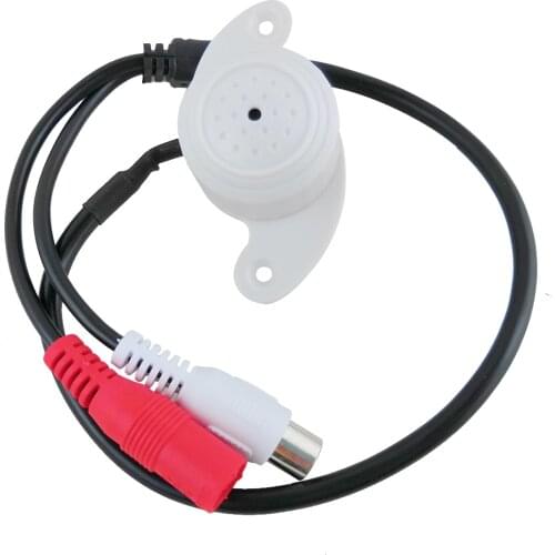 High Sensitive Mini CCTV Microphone for IP Camera DVR Security Video system