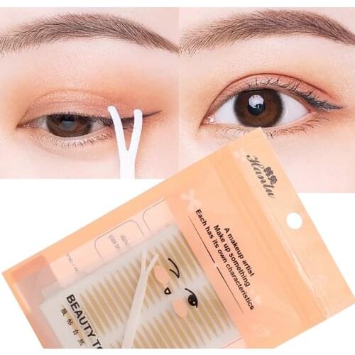 120pcs/bag Eyes Make Up Eyelid Sticker Double Eyelid Tape Fold Self Adhesive Stickers Makeup Invisible Tool