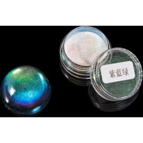 5 Color Resin Chameleons Pigment Mirror Rainbow Pearl Powder Colorant Epoxy Resin Glitter Resin Jewelry Making Kit