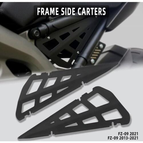 FRAME SIDE CARTERS Guard Cover For YAMAHA MT-09 MT09 FZ09 XSR 900 Abarth XSR900 2013-2016 2019 2020 2021 Accessories Motorbike