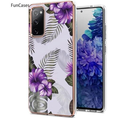 Watermarks Cases Luxury Cover For Samsung S20 Fan Edition Lovely Soft IMD Phone Case Galaxy capa S20 FE Lite Ultra Plus S20FE 5G