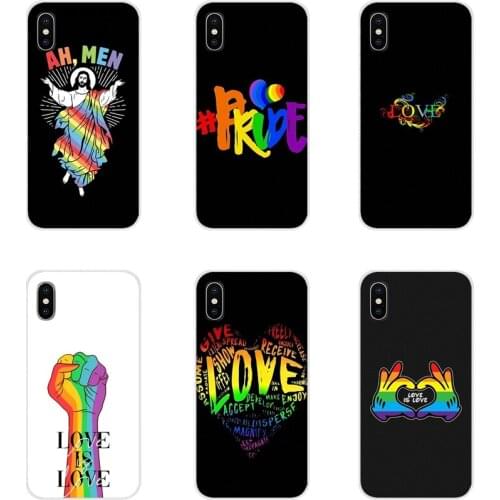 For Huawei Honor 4C 5C 6X 7 7A 7C 8 9 10 8C 8S 8X 9X 10I 20 Lite Pro Love is love Gay Lesbian LGBT Accessories Phone Shell Cases
