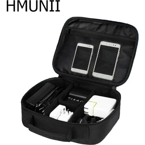 Quality Electronic Accessories Travel Bag Nylon Cloth Mens Travel Organizer For Date Line SD Card USB Cable Digital Device Bag