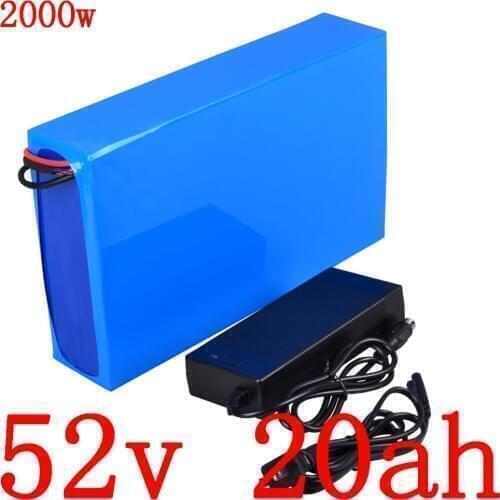 48V 52V 20AH Lithium Battery 48V 52V 20AH electric bike battery 48V 52V 20AH Ebike Battery 48V 1000W 1500W 2000W Battery motor