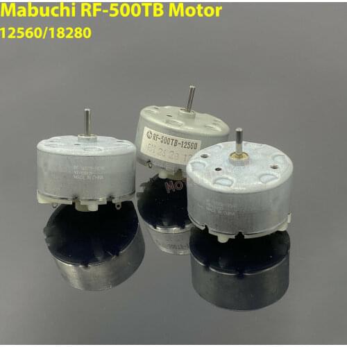 MABUCHI RF-500TB-12560/ 18280 Motor DC 5V 6V 9V 12V Small Round 32mm Motor For CD player