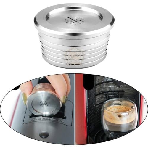 Reusable Stainless Steel Refillable Coffee Cup Filter for Delta Q NDIQ7323 MILKQOOL