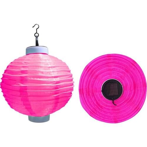 Outdoor Waterproof Solar Lantern Solar Hanging Light Holiday LED Hanging Lantern Chinese Celebration Light