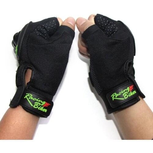 Anti Slip Shock Breathable Half Finger Gloves Men Women Half Finger Gloves Breathable Cycling Gloves Bicycle Gloves Bike Gloves