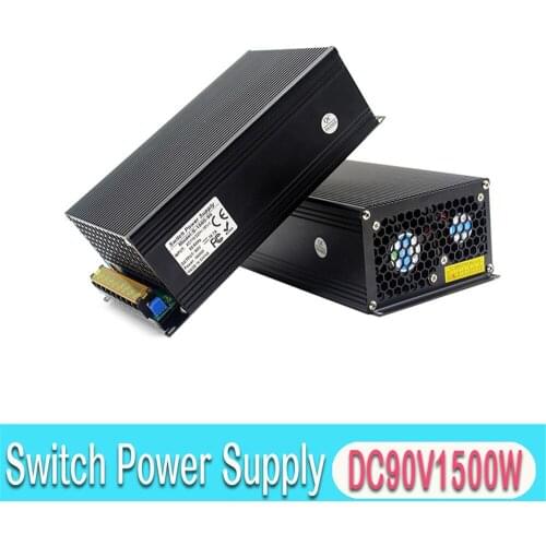 Regulated DC90V Power Supply Switch 16.7A 1500W Transformer 110V 220V AC-DC 90V Powers Source Unit for CNC Router Stepper Motor