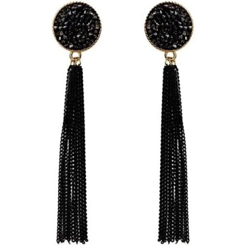 Retro tassel pendant long earrings for women fashion personality chain earrings and Earrings manufacturer direct sales