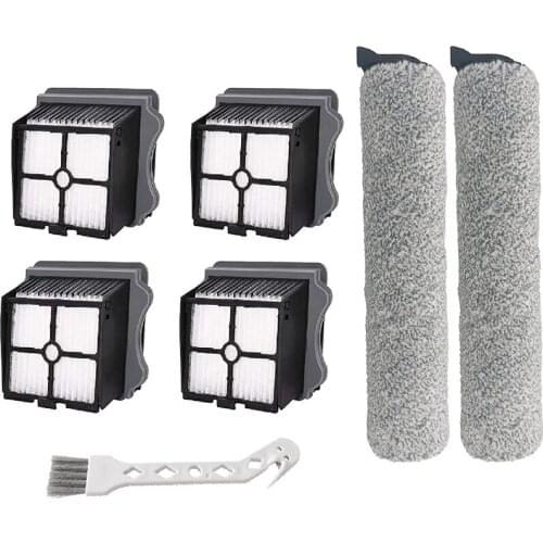 Replacement Brush Roller and Vacuum Filter Compatible for Tineco IFloor 3/IFloor One S3 Cordless Wet Dry Vacuum Cleaner