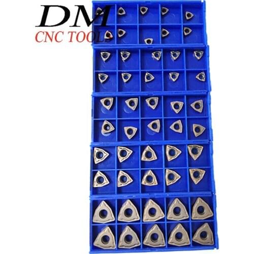 WCMX030208FN/ WCMX040208 /WCMT050308 /WCMT06T308 WCMT080412FN ACZ330*10pcs U Drill Carbide Inserts Lathe Turning accessories