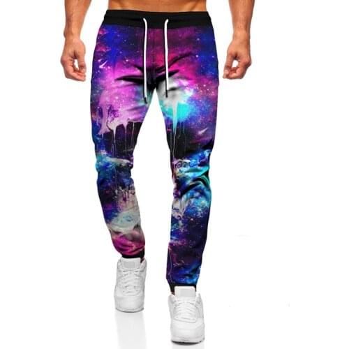 Unisex Street Casual Trousers Cool Hip Hop Sweatpants 3d Colored Flowers Skull Print Sweatpants Men Women Jogger Pants S-6XL