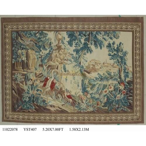 Antique Print French Aubusson Design Wallhanging walls tapestry Geometric Bedroom Navajo Tribal Handbag