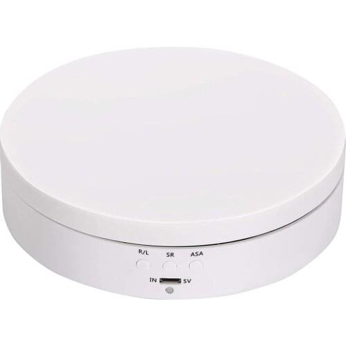 3 Speeds Electric Rotating Display Stand 360 Degree Turntable Jewelry Holder Battery For Photography Video Shooting Prop 2021