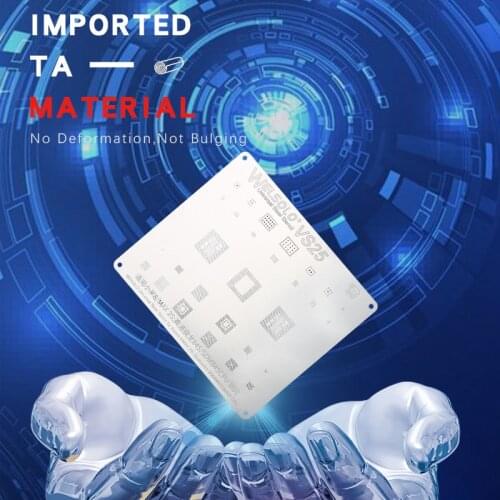 Welsolo VS Series Steel Stencil Tin Planting Net CPU RAM For BT WIFI VIVO OPPO EMMC Huawei FMIC Universal BGA Reballing Stencil