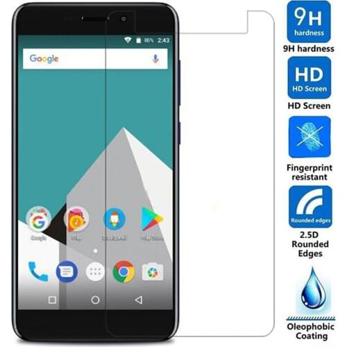 For Vernee M5 Tempered Glass 9H High Quality Protective Film Explosion-proof LCD Screen Protector For Vernee M5 4G 5.2"