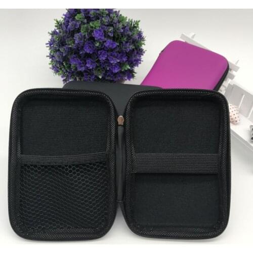 1pc Convenient Hard Drive With Zipper Black Storage Bags Pouch Box Portable Carrying Case Hard Disk Protection Case #P2