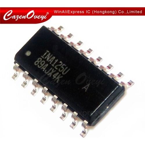 10pcs/lot INA125U INA125 SOP-16 In Stock