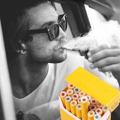 100pcs/box Flavor Cigarette Pops Beads Fruit Flavour Mint Flavor Cigarette Holder Smoking Accessories Men Gift Cigarette Holder