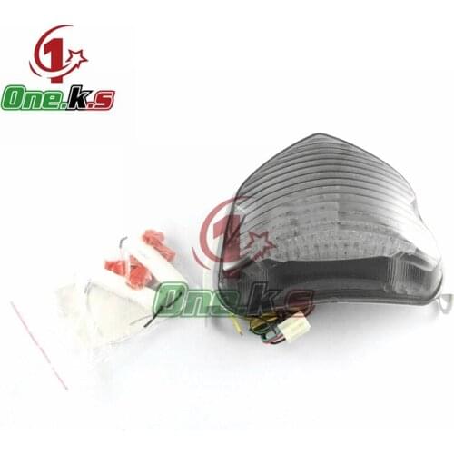 Motorcycle accessories For SUZUKI GSXR600/750 2004-2005 LED rear Tail Light integrated turn signal function Brake light