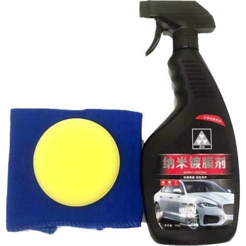 Car Quick Coating Nano Polishing Spray Anti Scratch Spray Crystal Coating Auto Lacquer Paint Care Polished Glass Shine