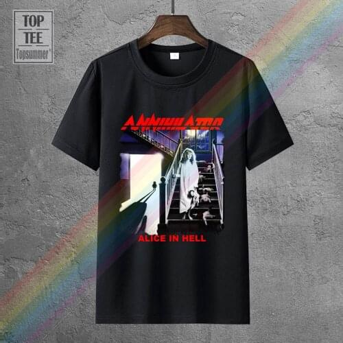 Annihilator Alice In Hell 1989 Album Cover T Shirt