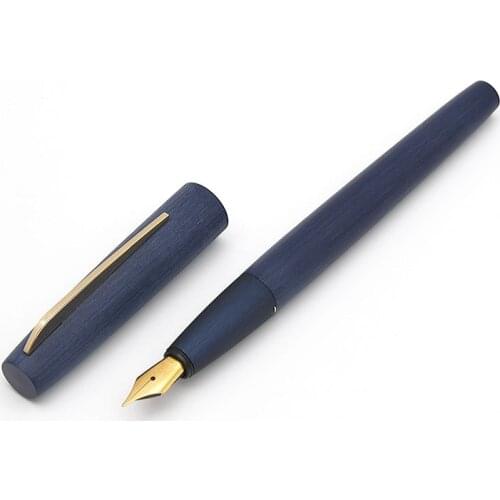 Free Shipping Black Kaco EDGE Fountain Pen with Ink Cartridge Gift BoxEF Nib Plastic Pens for Writing School Office Supplies