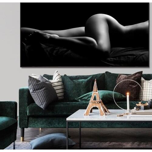 Sexy Woman Nude Art Canvas Painting Poster Pictures Print Wall Art Pictures For Living Room Decor Home Decoration Painting