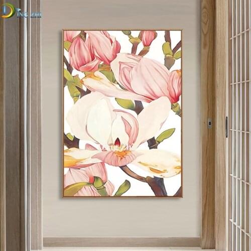Still Life Flower Picture Full Drill 5D Diy Diamond Painting Modern Home Decor Poster Diamond Embroidery Cross Stitch Kit Mosaic