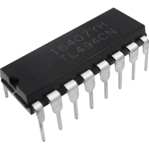 10PCS TL494CN TL494 494 Switching Controllers 40kHz 200mA PWM DIP-16