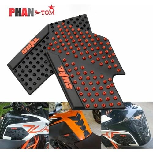 DUKE 125 200 390 New Decal Motorcycle Parts Tank Traction Side Pad Gas Fuel Knee Grip Decal For KTM DUKE 125 200 390 with logo