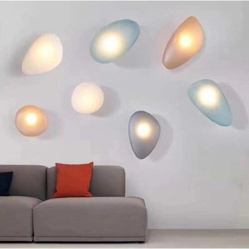 Nordice luminaria led wall lamp wood dining room bedroom aisle monkey lamp luminaria de parede