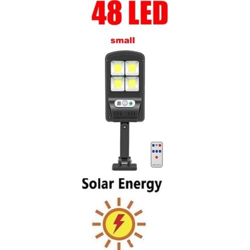 Tabular oblong 120LED Solar Lights Motion Sensor Waterproof Solar Powered Lamp for Garden Decoration Street Wall Outdoor Lightin