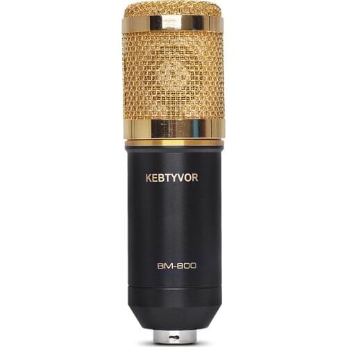 BM - 800 BM800 Professional Condenser Sound Recording Microphone with Shock Mount Sound Studio for Radio Braodcasting Microphone