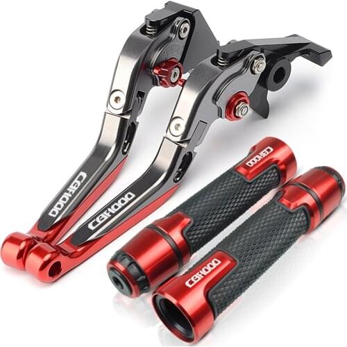 For HONDA CBF1000 CBF 1000 CBF1000A 2006-2009 2007 2008 Motor CNC Brake Lever Clutch Handle Adjustable Foldable Handle Grips Set