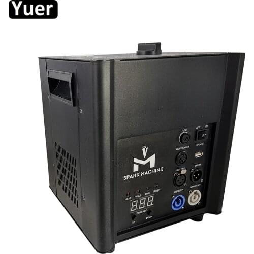 570W Stage DJ Party Equipment Remote Control Cold Spark Machine Weddings Fireworks Pyrotechnics Long Time Spark Stage Effect