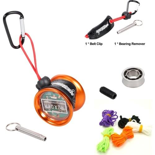 1PCS Metal Bearing Remover 1PCS Yoyo Belt Clip with Metal Hook 25pcs Polyester Yoyo Strings Yoyo Bearing Yoyo Ball Accessories