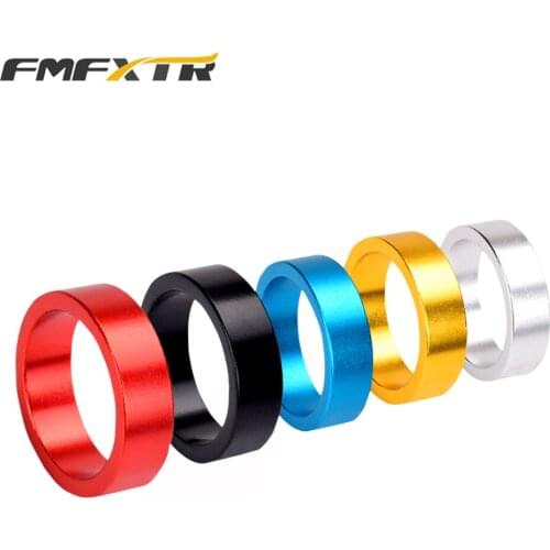 2 pcs 5/10/50mm Aluminum Alloy Headset Stem Spacer MTB 28.6mm Fork Washer Cap For Road Bike Cycling