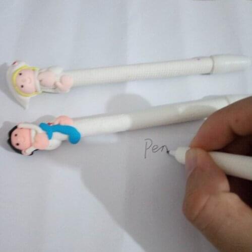 500pcs/lot Novelty Medical Staff Ballpoint Pen , Doctor and Nurse ball pen as School & Office Writing Supplies