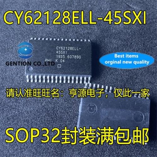 5Pcs CY62128ELL-45SXI CY62128 CY62128ELL Micro power memory chip in stock 100% new and original