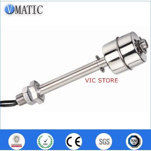 Free Shipping VC10100 Float Ball Switch Fuel Stainless Steel Magnetic Tube Electrical Control Liquid Water Level Sensor