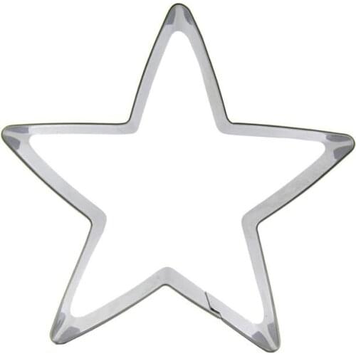 Big Five-pointed star shape biscuit cutting molds, baking tools, cake decorating soft candy tools