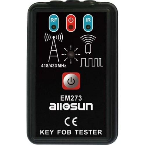 Car Key Fob Tester Wireless Radio Frequency Remote Control LED Key Fob Frequency Tester Checker Finder Key Fob Frequency Meter