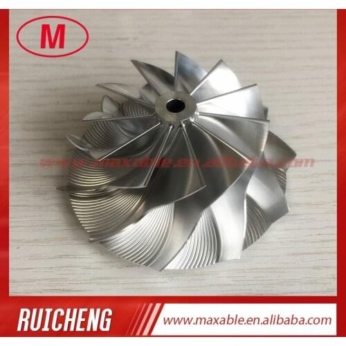 GT15-25 reverse 51.00/70.00mm 11+0 blades high performance turbo Turbocharger Billet/milling/aluminum 2618 compressor wheel