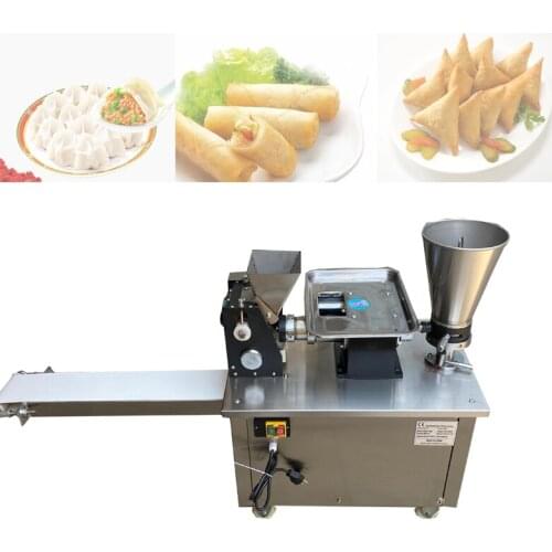 Good quality hot slae conveyor belt new model electric samosa or dumpling mould maker machine