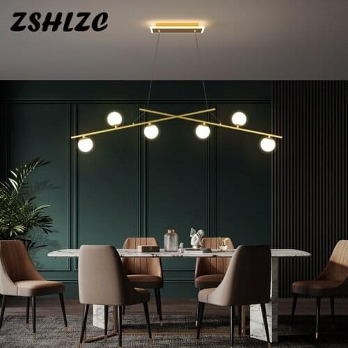 Creative LED Chandeliers for Living Dining Room Bedroom Kitchen Decor Hanging Indoor Pendant Lighting Gold Chandeliers Fixtures